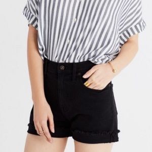 Madewell black shorts